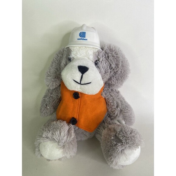 Con Edison Steven Smith Dog Puppy Plush Stuffed Animal Promotional Toy with Hat - Picture 1 of 8